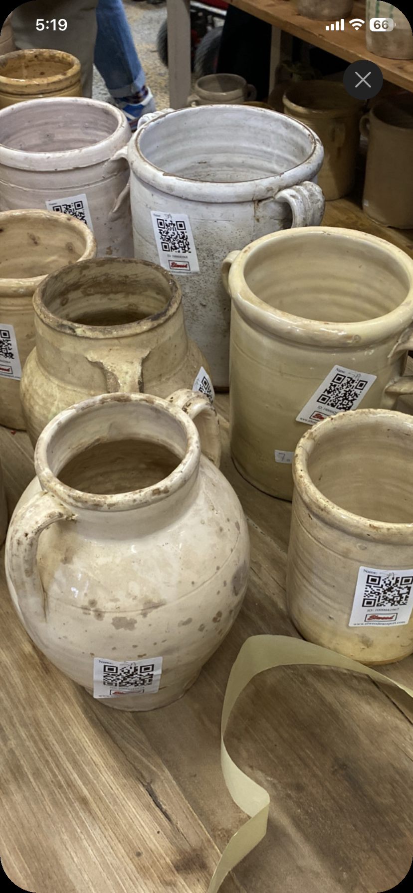 Rustic French Vases