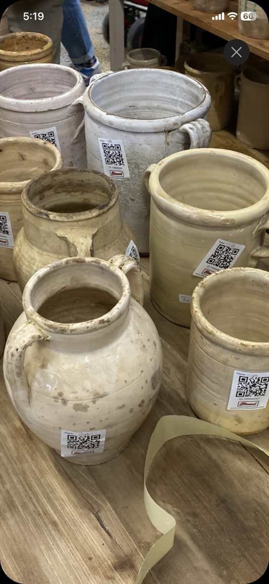 Rustic French Vases